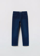 Ovs Jeggings In Denim French Terry